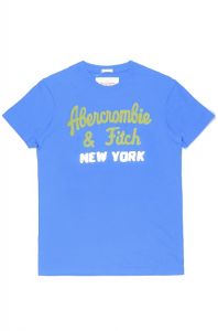 Футболка мужская Abercrombie & Fitch с нашивкой Abercrombie & Fitch New York