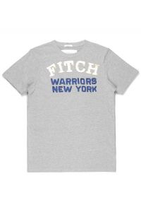 Футболка мужская Abercrombie & Fitch серии Muscle (подчеркивает и визуально увеличивает мышцы) с нашивкой Fitch Warriors New York